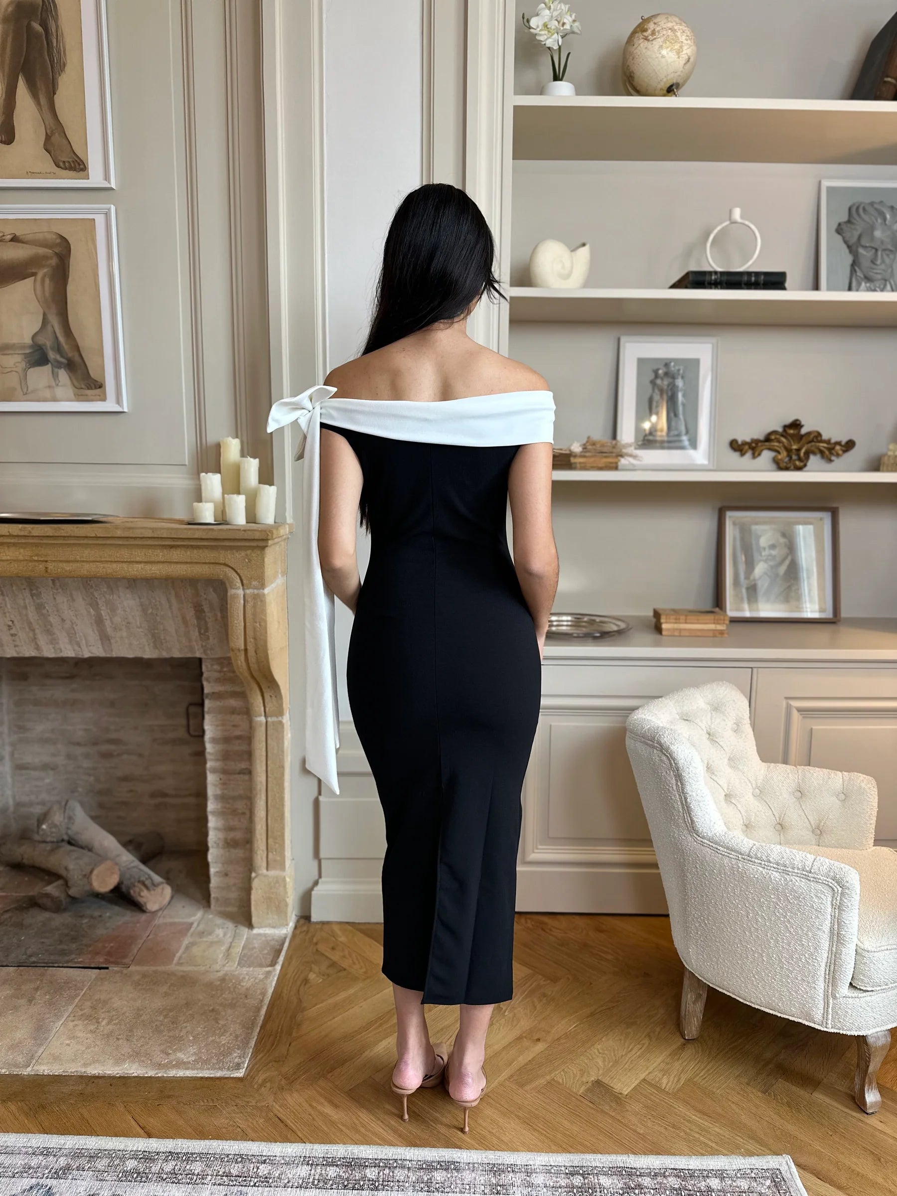 Luksusowa – Suknia Wieczorowa w Stylu Black Tie